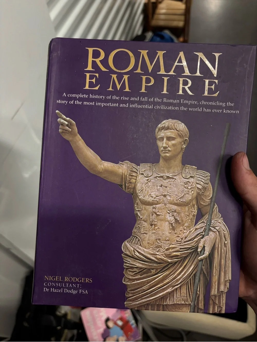 Nigel Rodgers Roman Empire HC Illustrated History Ancient Rome Metro Books
